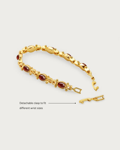 Tess's Treasure Carnelian Bracelet