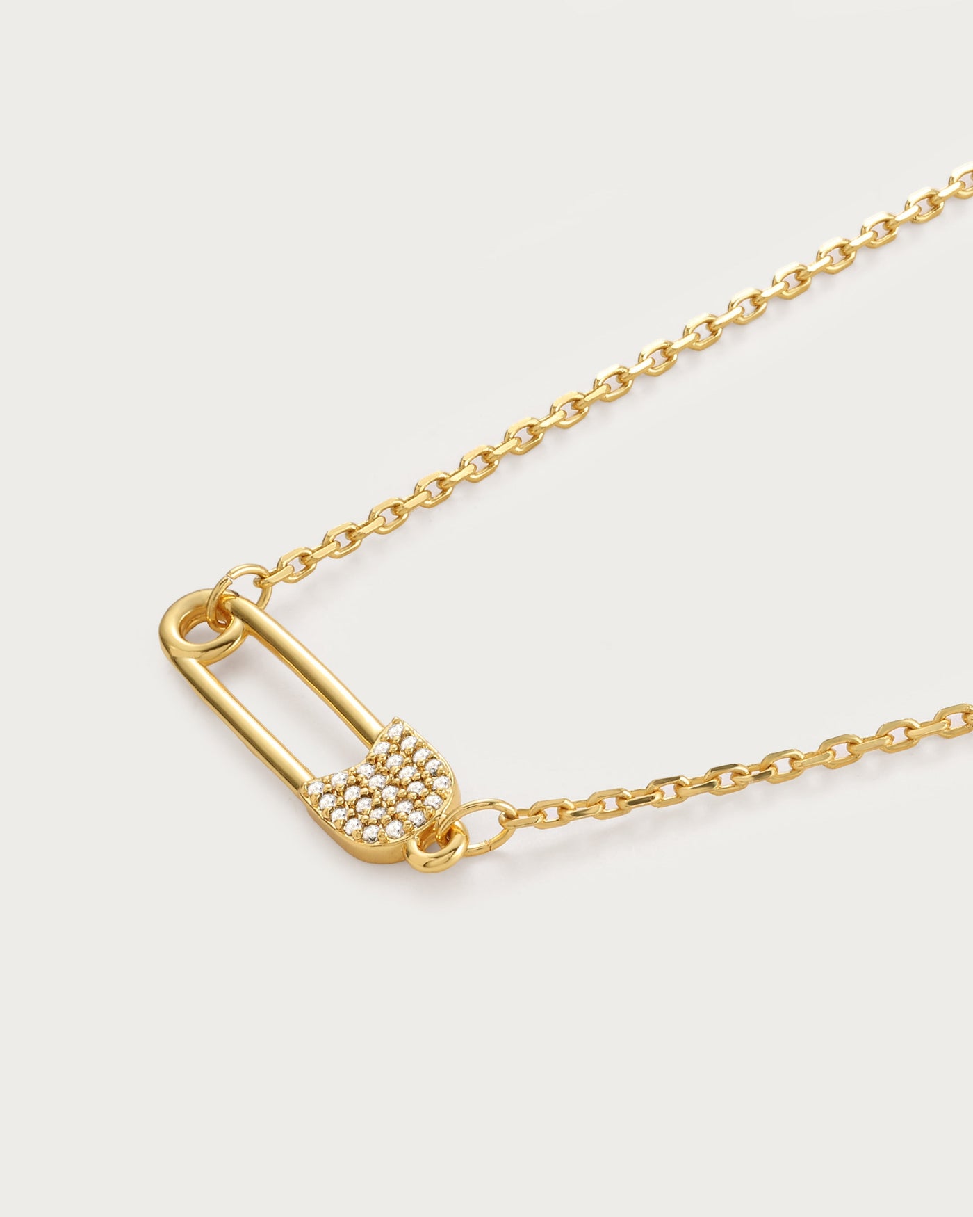 Safety Pin Bracelet