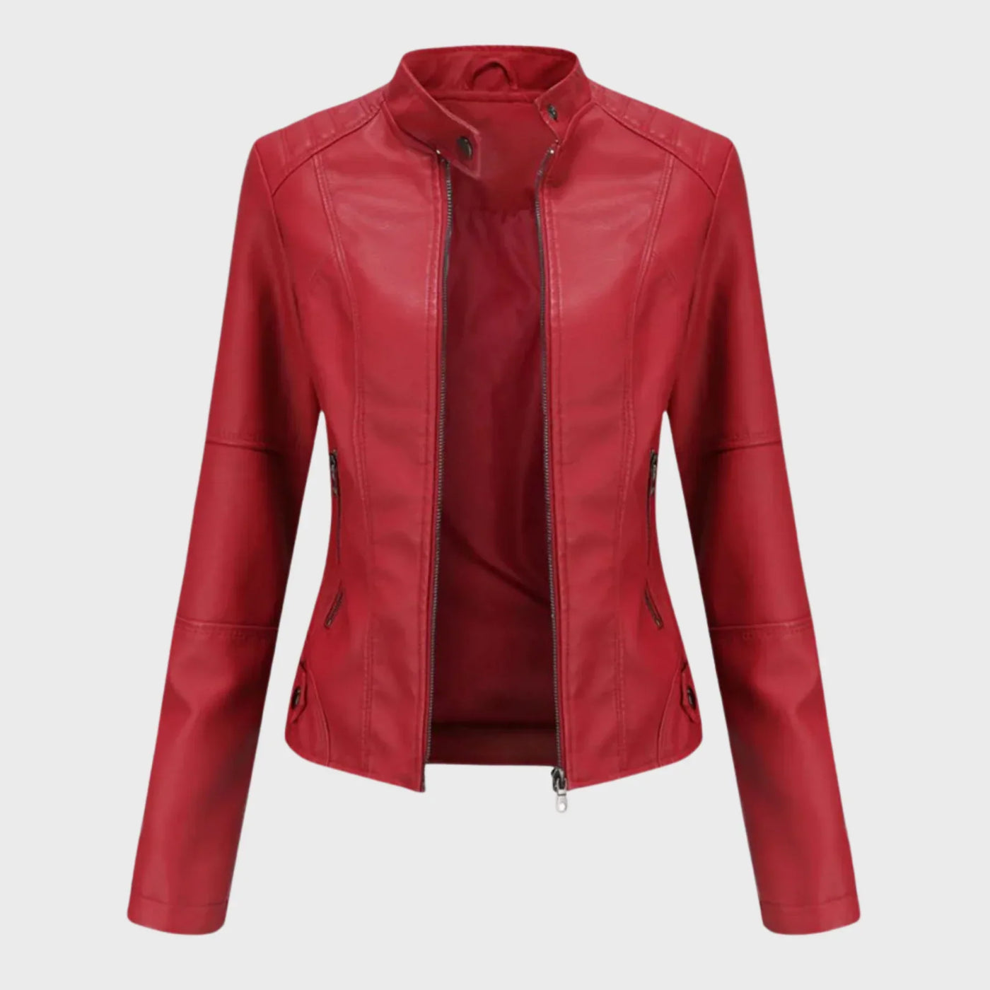 Romina | Casual Leather Jacket