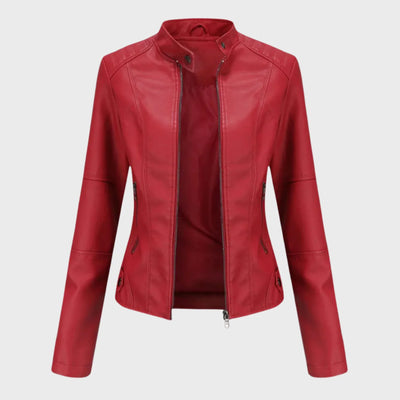 Romina | Casual Leather Jacket