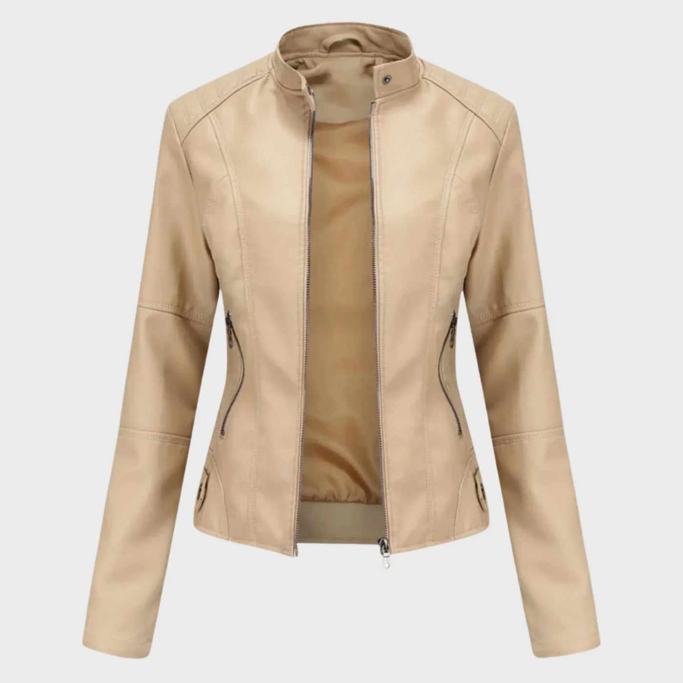 Romina | Casual Leather Jacket