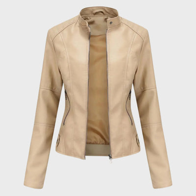 Romina | Casual Leather Jacket