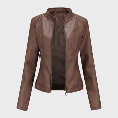 Romina | Casual Leather Jacket
