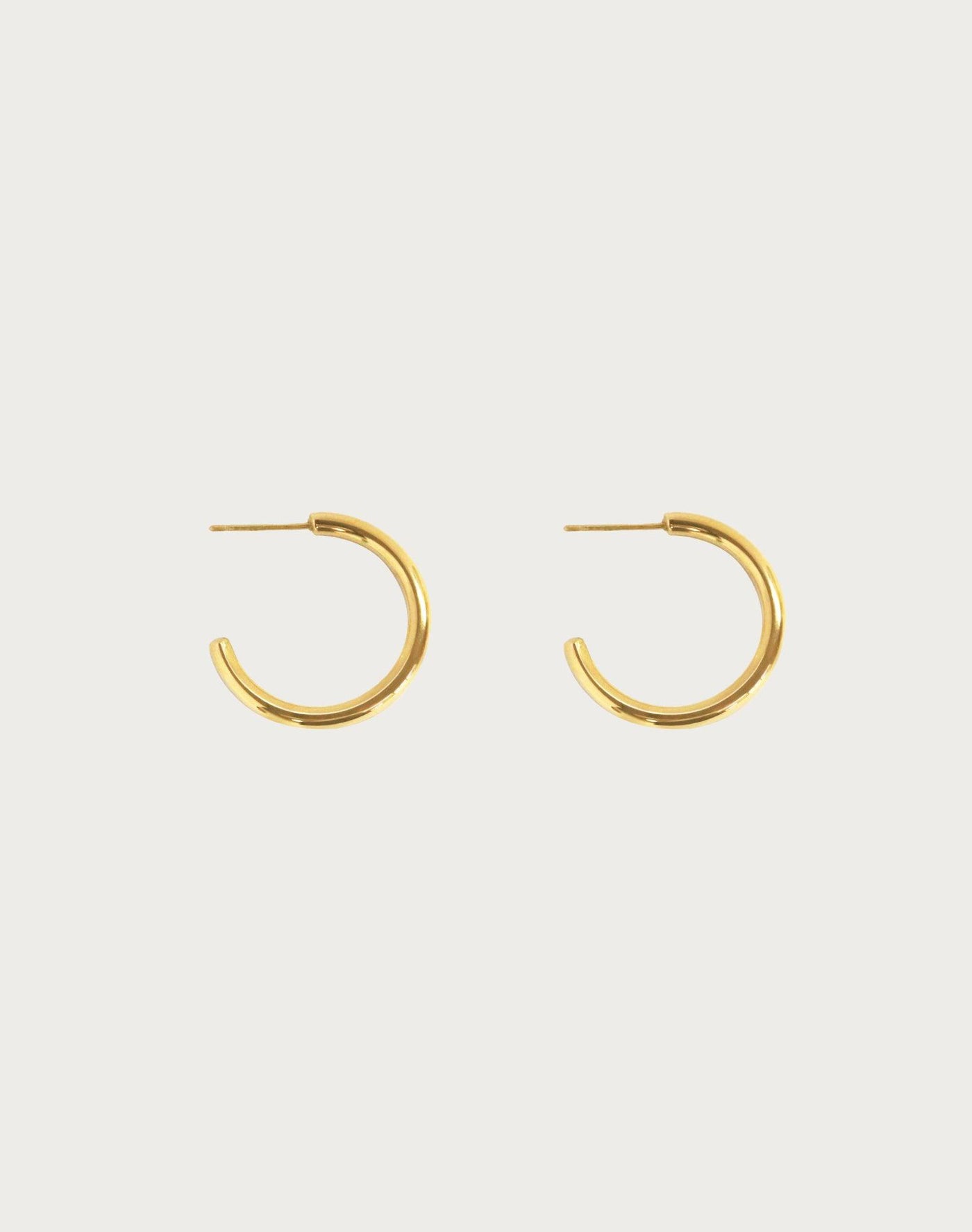 Silver 30mm Endless Hoop Earrings