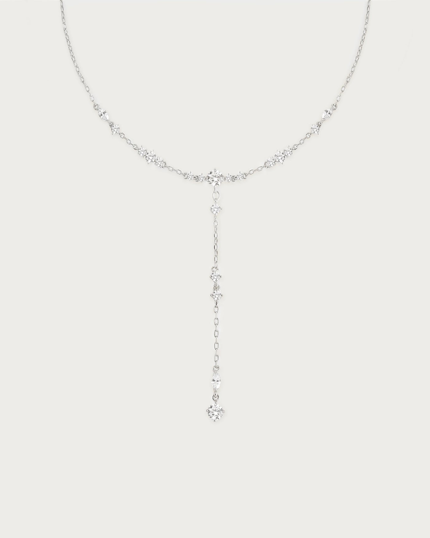 Adriana Necklace in Silver