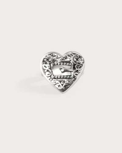 Belted Heart Ring
