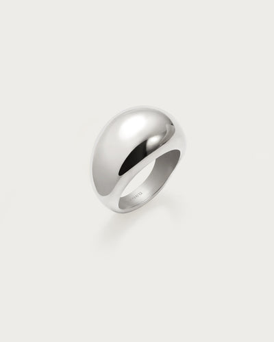 Silver Chunky Ring