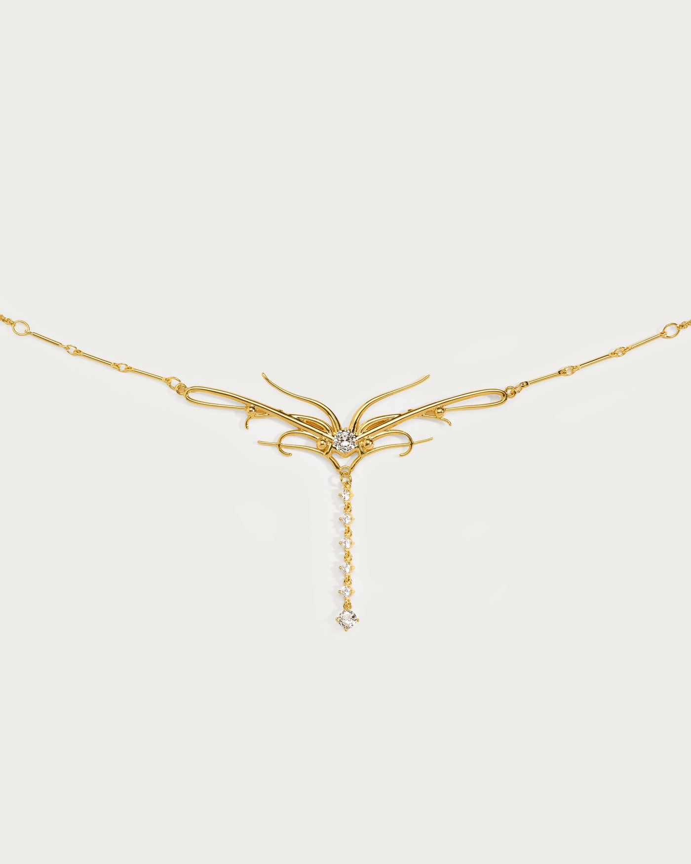 Dripping Waist Chain in Gold