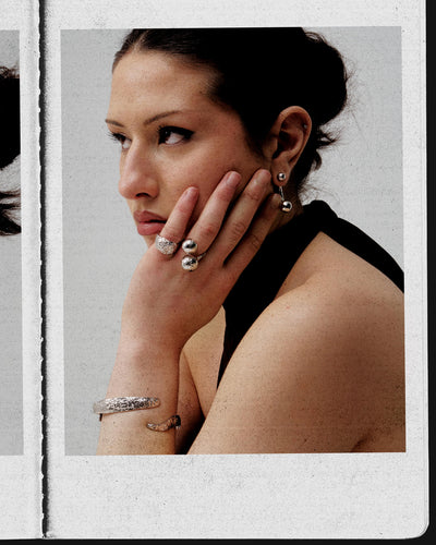 Clio Ring in Silver