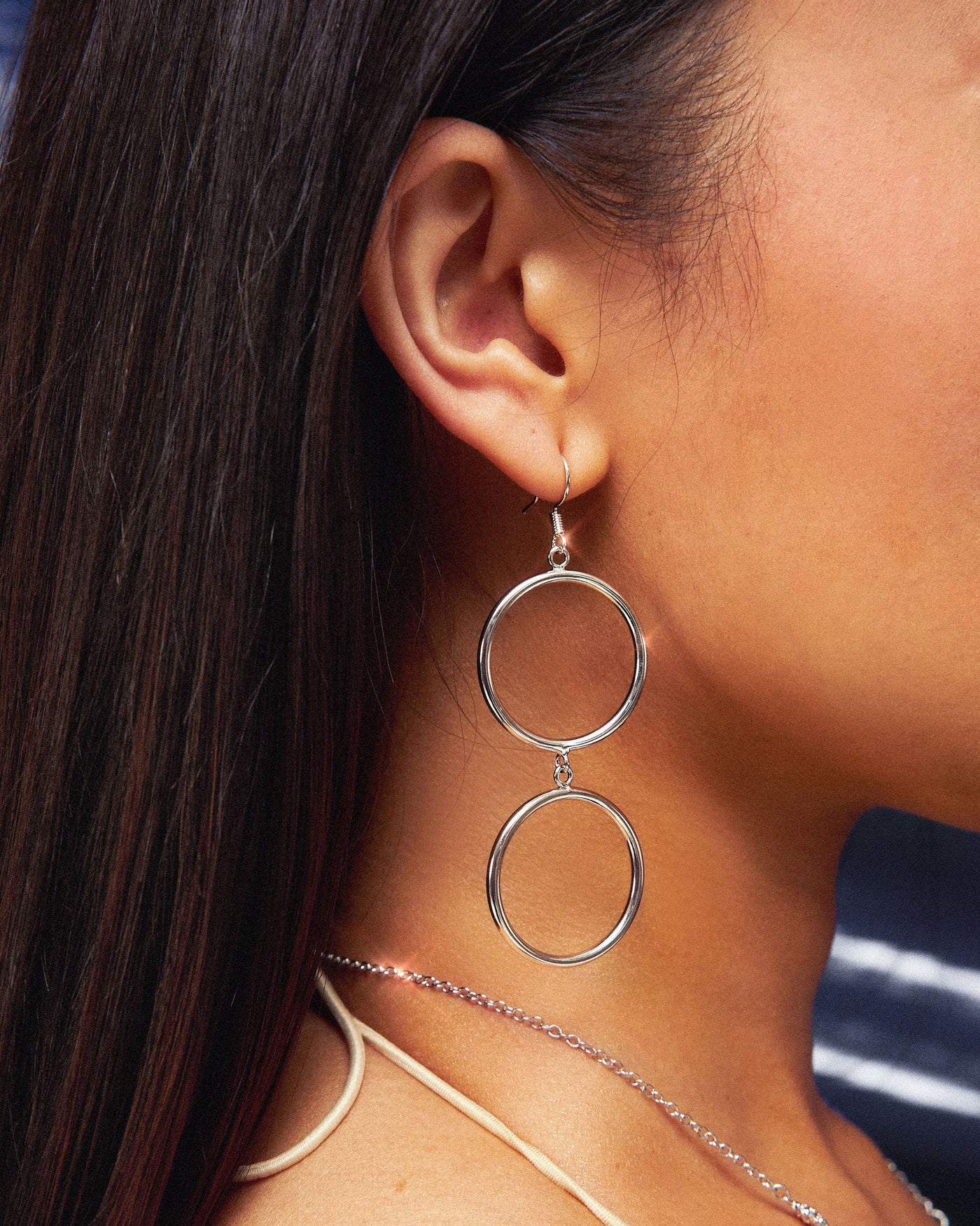 Loop Earrings In Silver