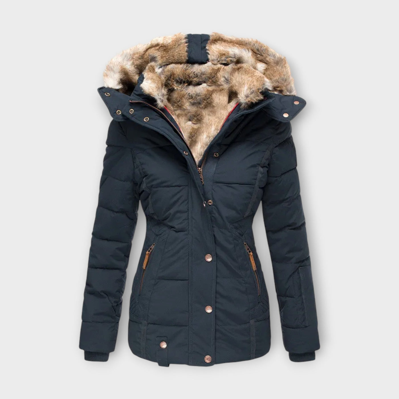 Emine - Cosy Faux Fur Lined Jacket