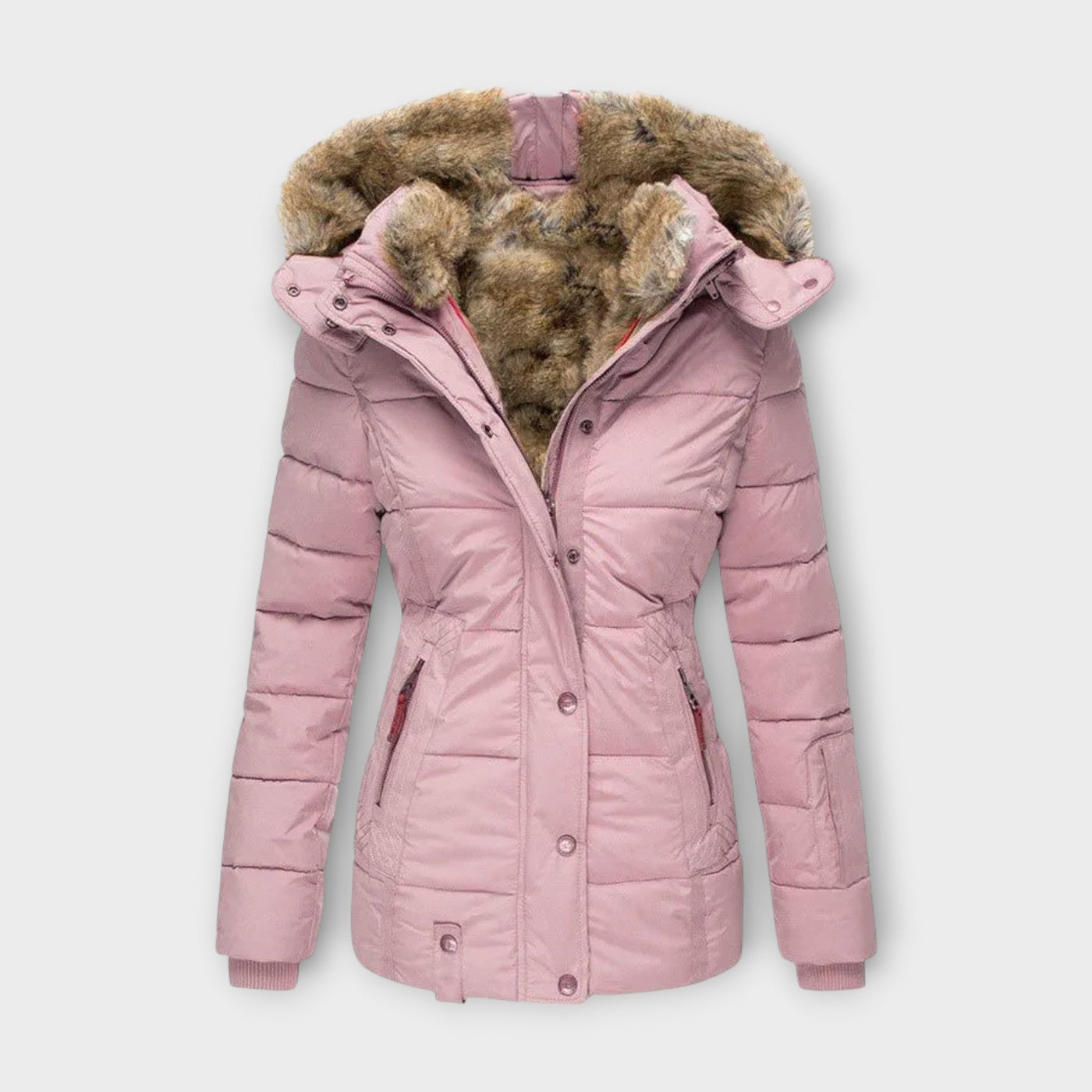 Emine - Cosy Faux Fur Lined Jacket