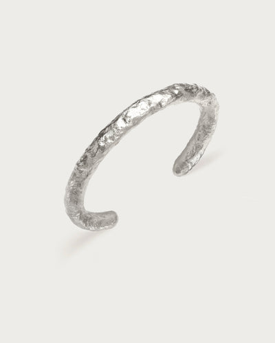 Lily Bangle in Silver