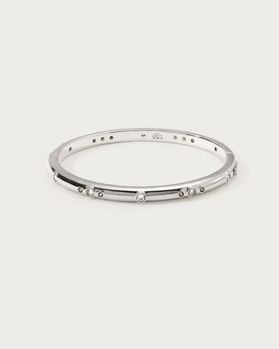 Dustlight Single Bangle in Silver