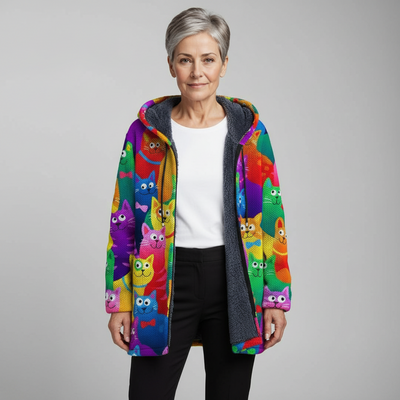 Serena | Luxe cardigan inspired by art