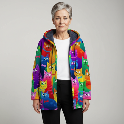 Serena | Luxe cardigan inspired by art