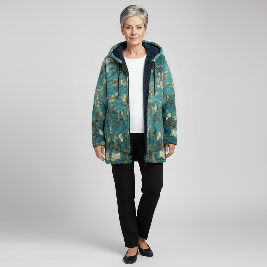 Celine | Luxe, art-inspired cardigan