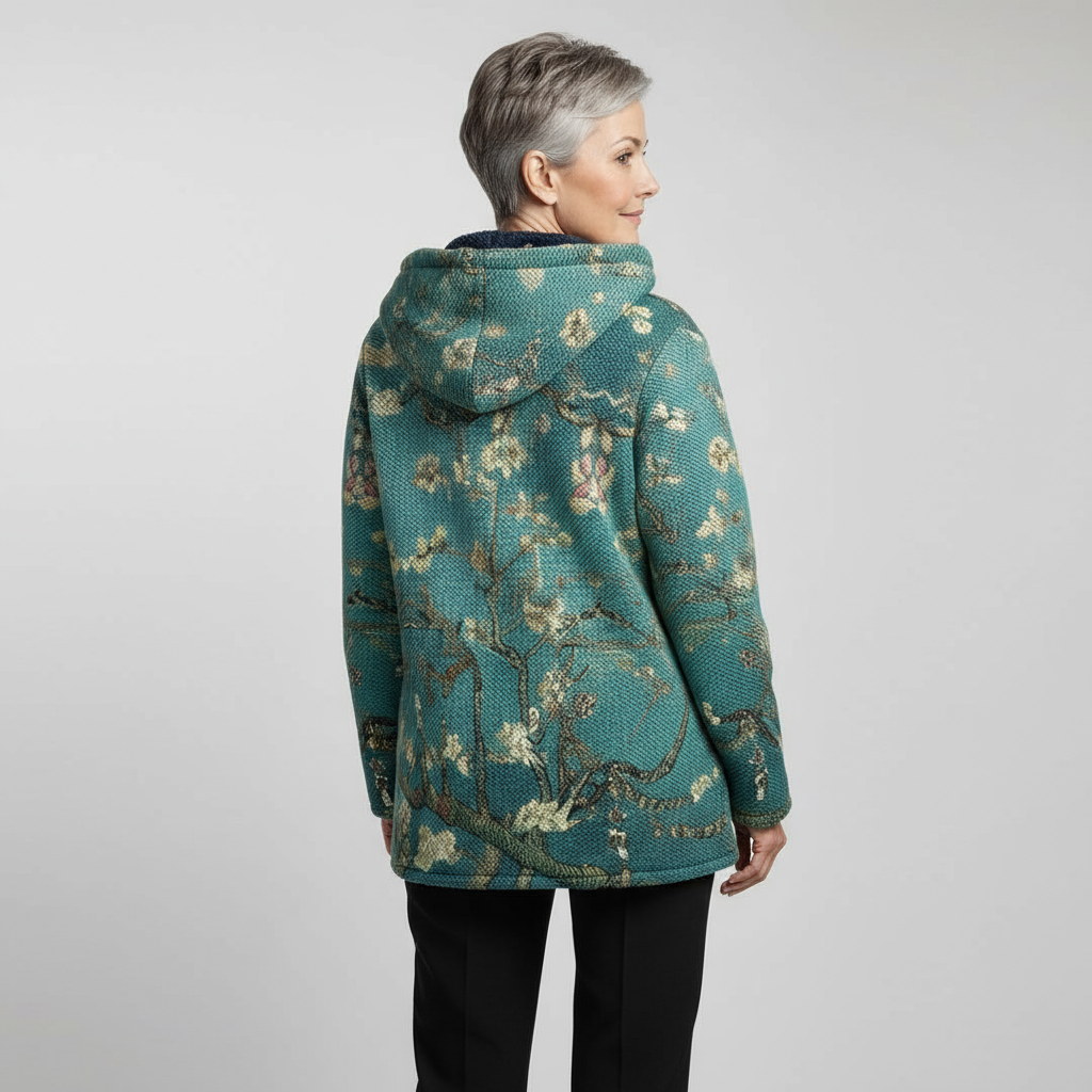 Celine | Luxe, art-inspired cardigan