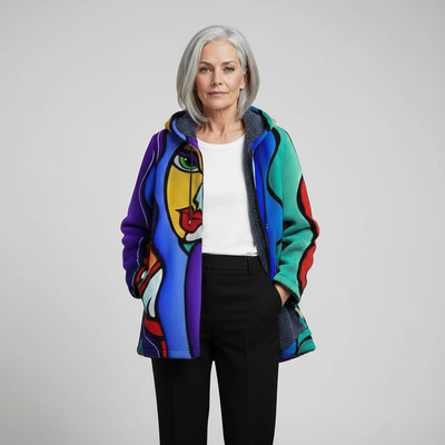 Allira | Luxe, art-inspired cardigan