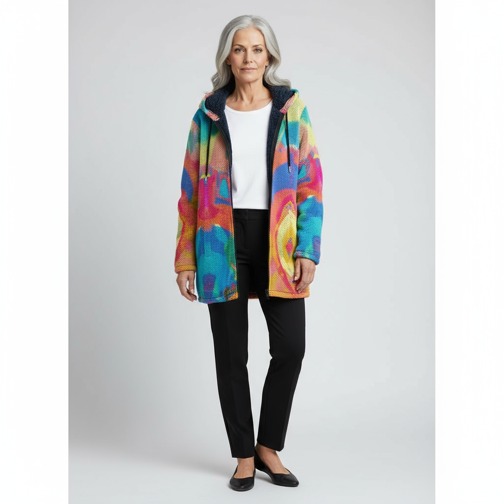 Tiarna | Luxe, art-inspired cardigan
