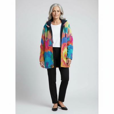 Tiarna | Luxe, art-inspired cardigan