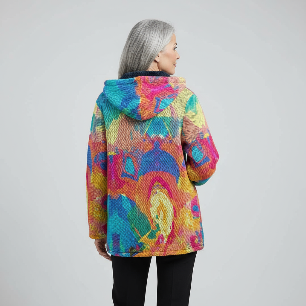 Tiarna | Luxe, art-inspired cardigan