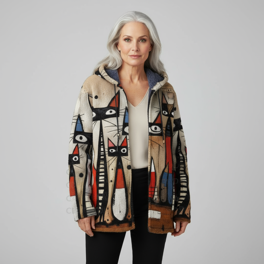 Kiara | Luxe, artistically inspired cardigan