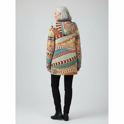 Mirrin | Luxe, art-inspired cardigan