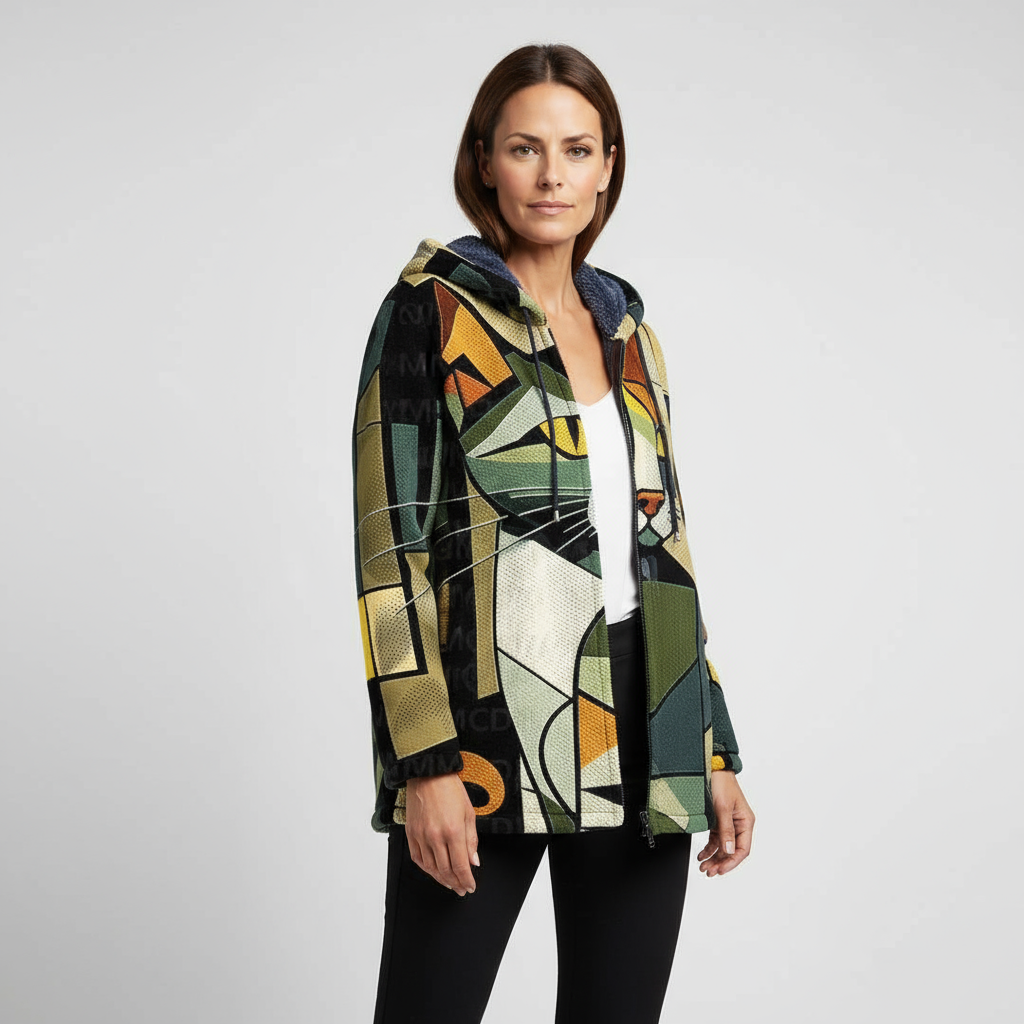Lowanna | Luxe, art-inspired cardigan