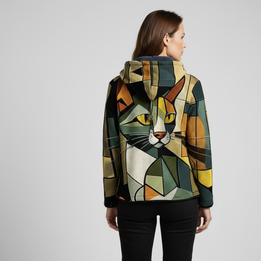 Lowanna | Luxe, art-inspired cardigan