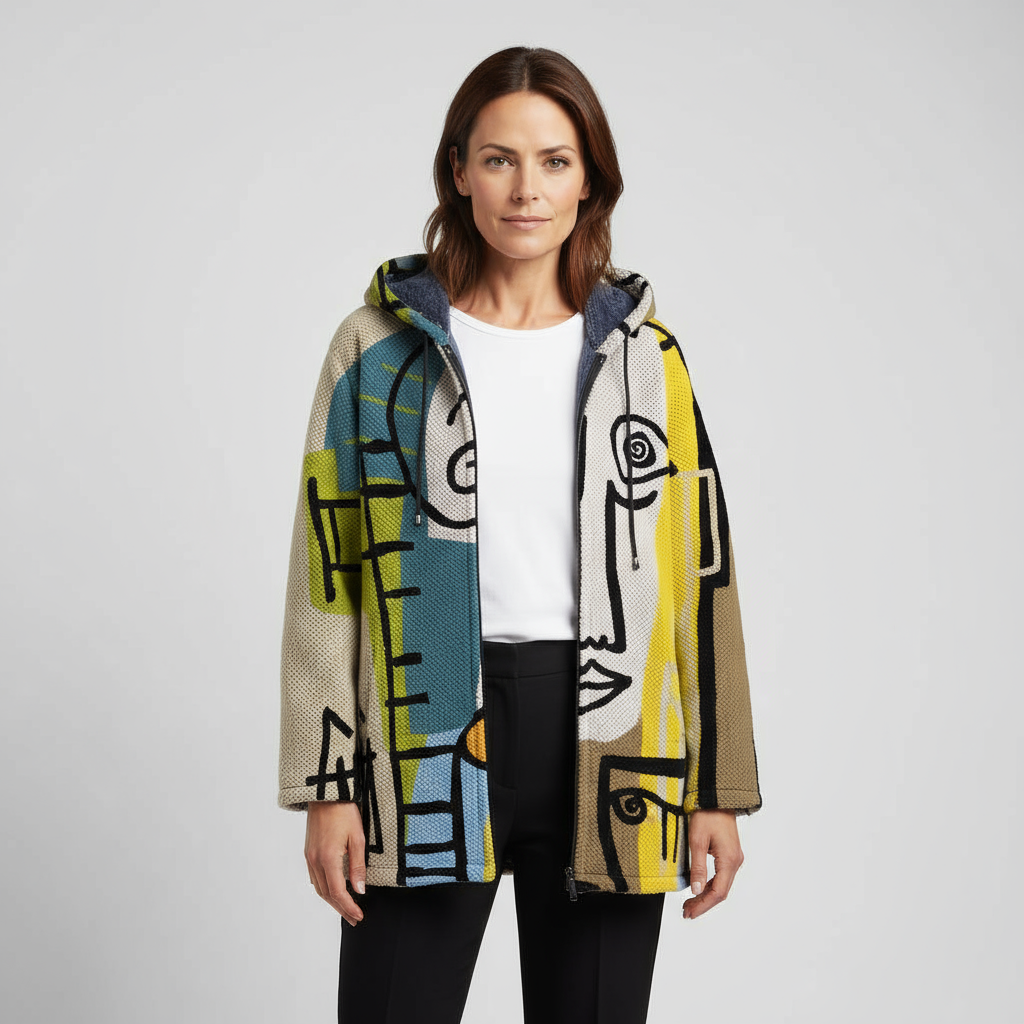 Bindi | Luxe, art-inspired cardigan