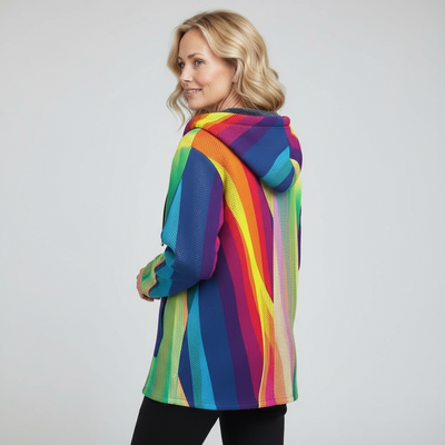 Kira | Luxe art-inspired cardigan