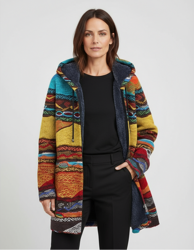 Jindalee | Luxe, art-inspired cardigan