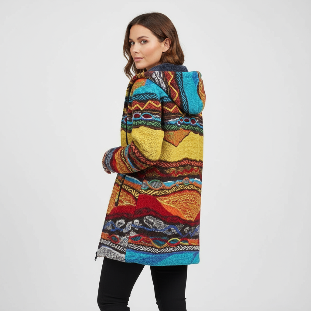 Jindalee | Luxe, art-inspired cardigan