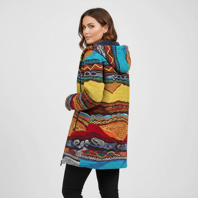 Jindalee | Luxe, art-inspired cardigan