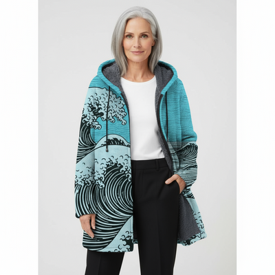 Nalha | Luxe cardigan inspired by art