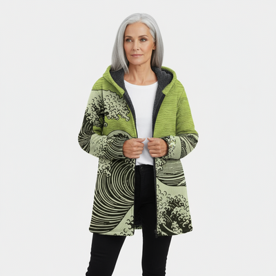 Nalha | Luxe cardigan inspired by art