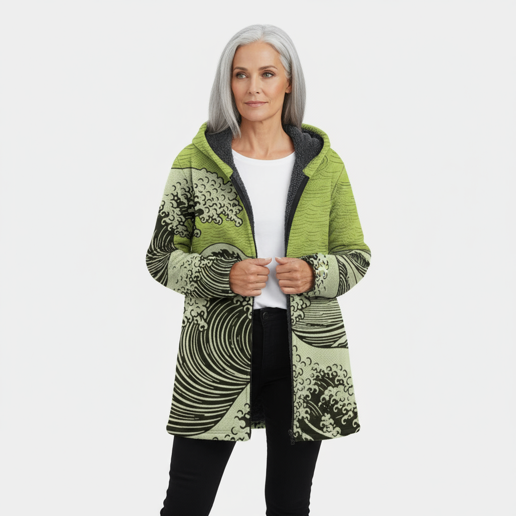 Nalha | Luxe cardigan inspired by art