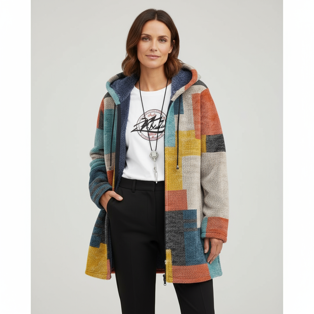 Bronte | Luxe, art-inspired cardigan