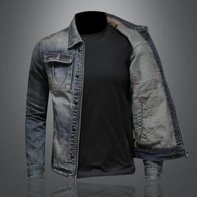 Premium Rivet Denim Jacket