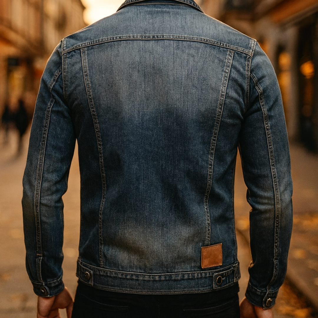 Premium Rivet Denim Jacket