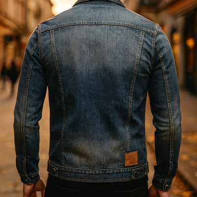 Premium Rivet Denim Jacket