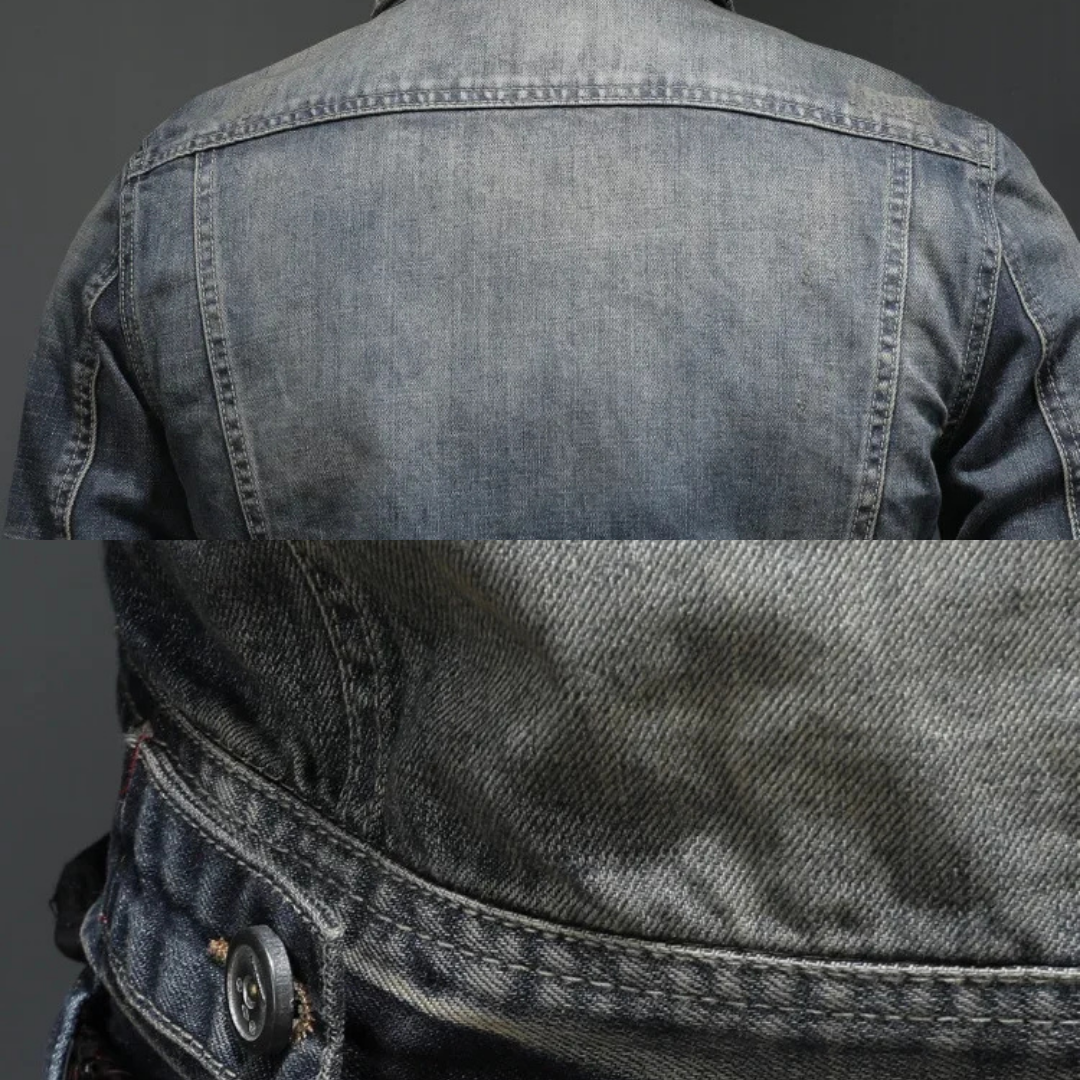 Premium Rivet Denim Jacket