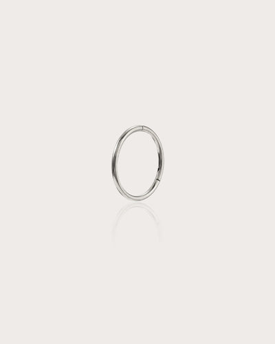 Single Mini Hoop Helix Earring in Gold