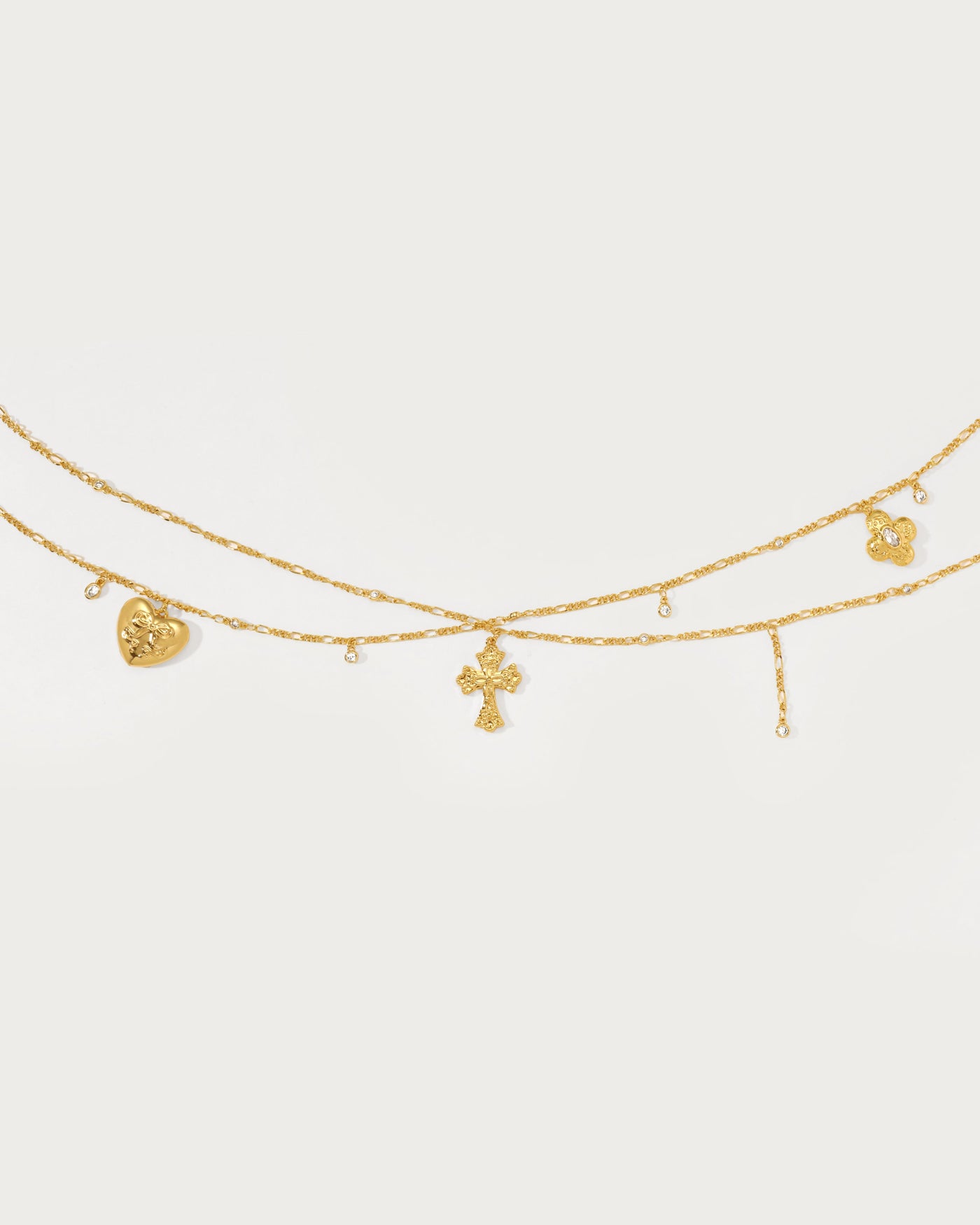 Sweet Girl Body Chain in Gold