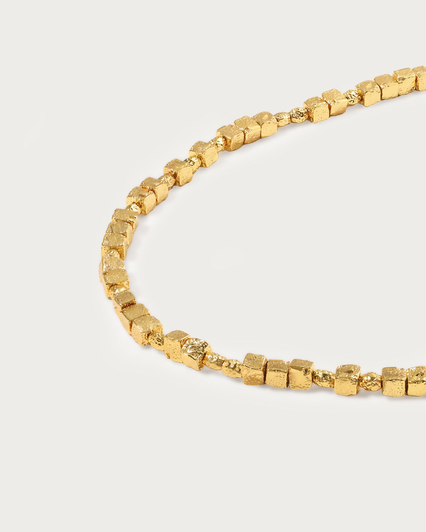 Textured Square Necklace