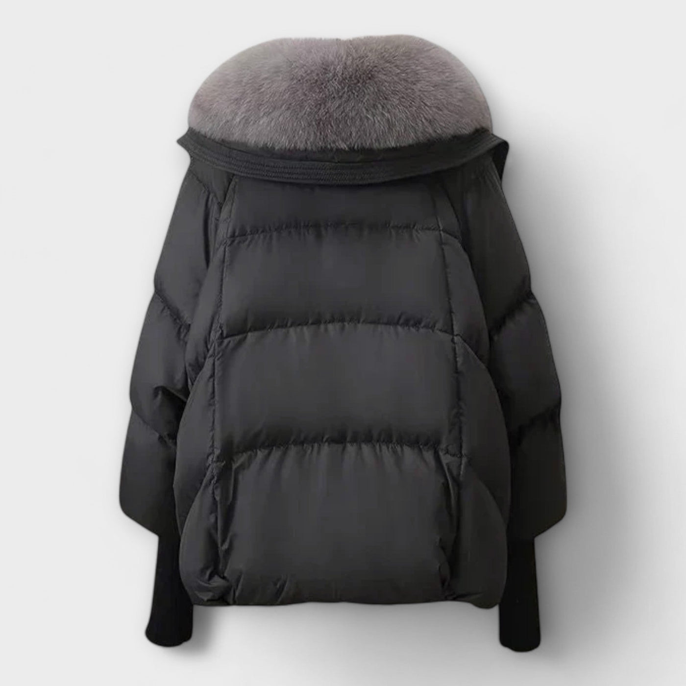 Lucyna - Elegant Coat with Fur
