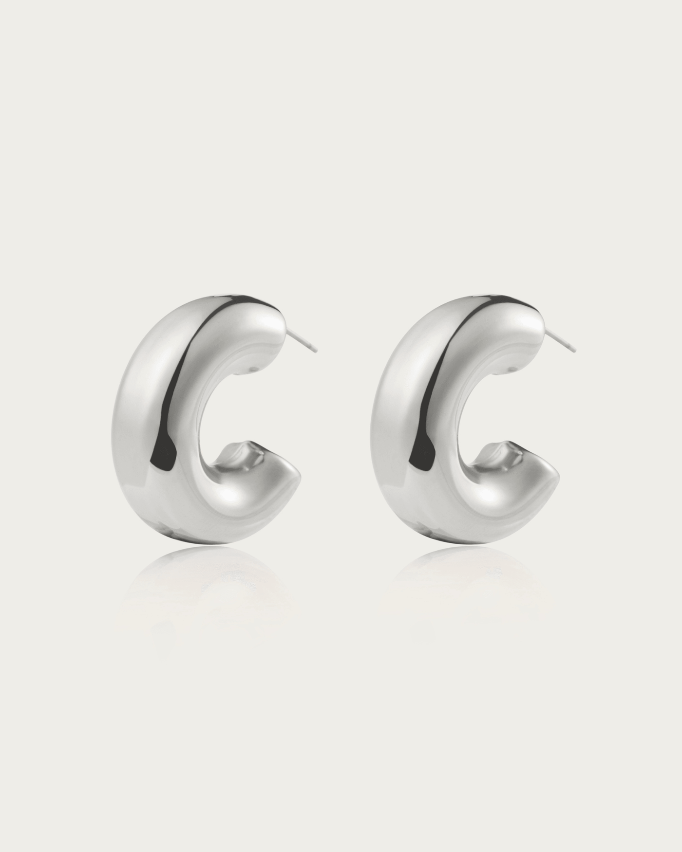 Chunky Hoop Earrings