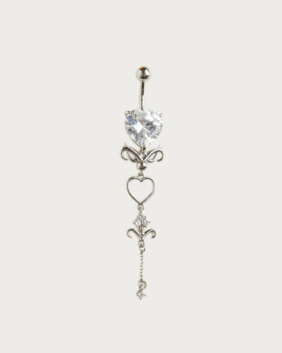 Gold Dripping Belly Ring