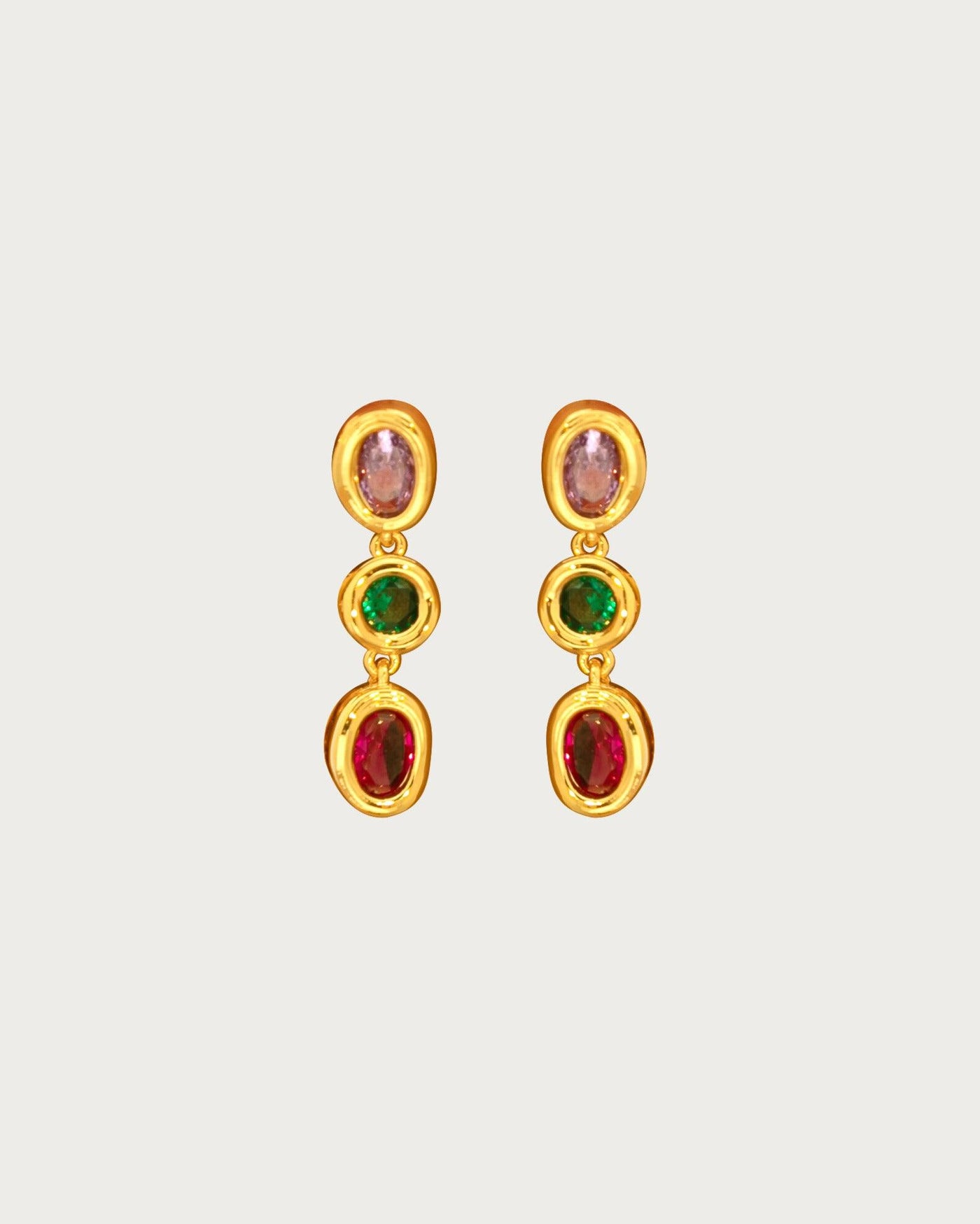 Iridescent Drop Earrings
